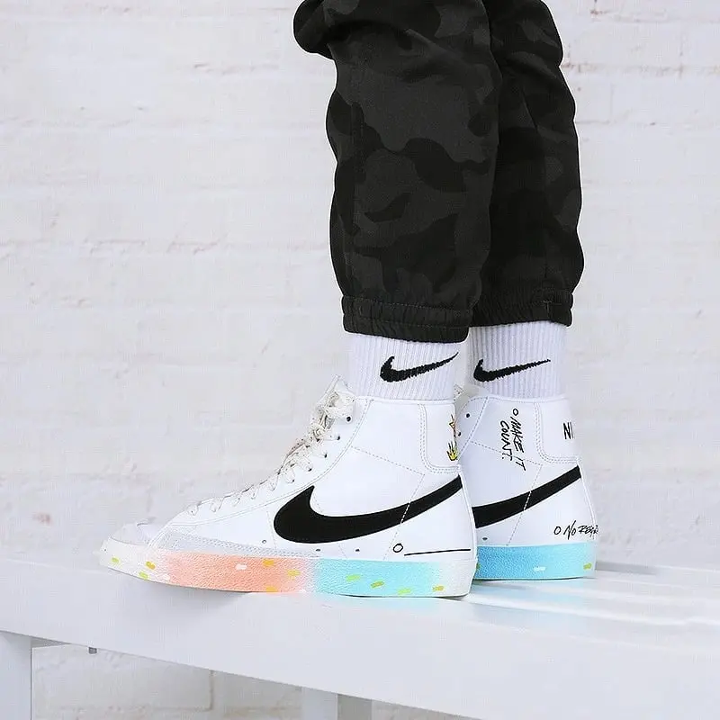 Giày Nike Blazer Mid '77 Vintage 'Make It Count' DJ4278-101 - Ảnh 3