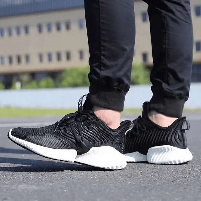 Giày Adidas Alphabounce Instinct CC M 'Black White' D97280 - Ảnh 5
