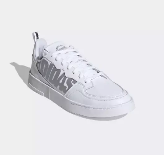 Alternative view of Giày Adidas Supercourt 'Silver Metallic' FX5714