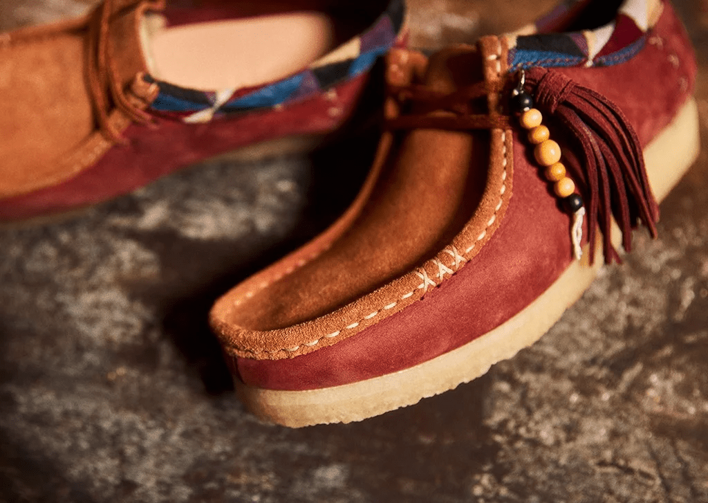 Giày Clarks x END Wallabee 'Pink' 261-50698 - Ảnh 4