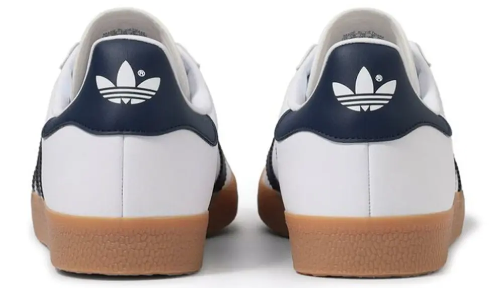 Alternative view of Giày Adidas Gazelle Footwear 'White Navy Gum' IG3507