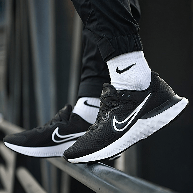 Giày Nike Renew Run 2 'Black White' CU3504-005 - Ảnh 3