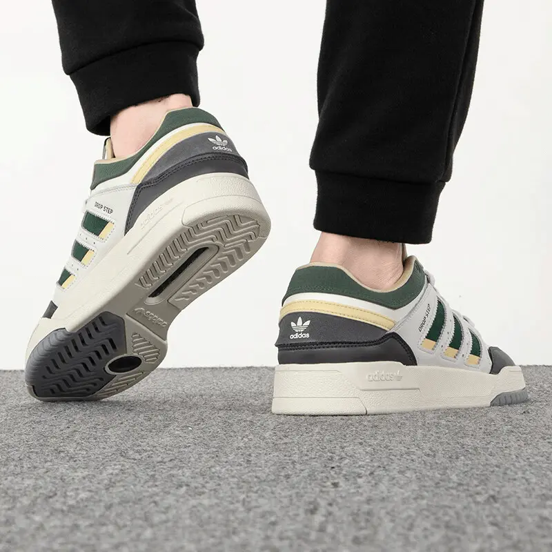 Giày Adidas Drop Step Low 'White Green Black' IG6065 - Ảnh 4