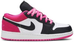 Giày Nike Air Jordan 1 Low GS 'Black Active Fuchsia' CT1564-005