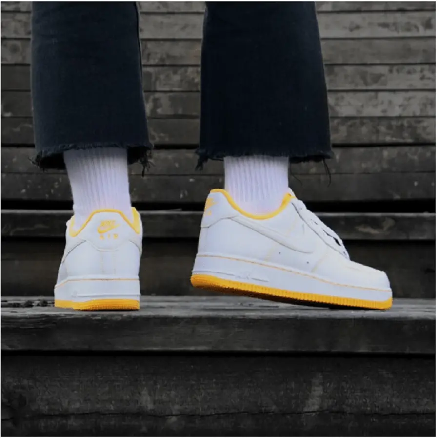 Giày Nike Air Force 1 07 ‘White Laser Orange’ CV1724-102 - Ảnh 3