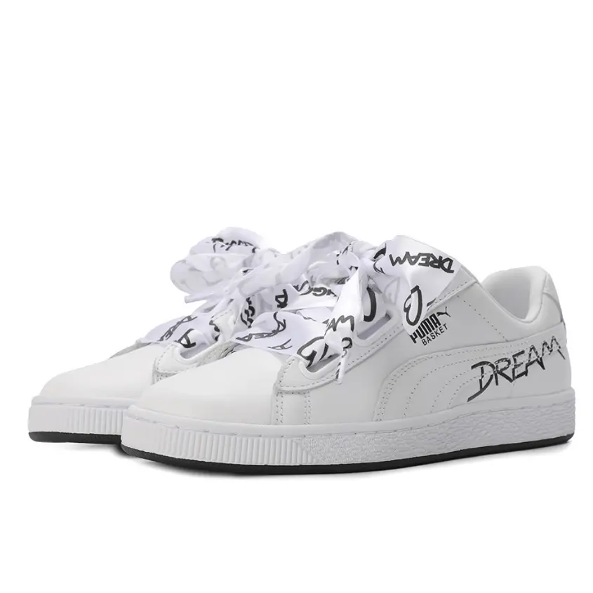 Giày Puma Wmns Basket Heart 'HNDWRTTN' 370185-01 - Ảnh 9