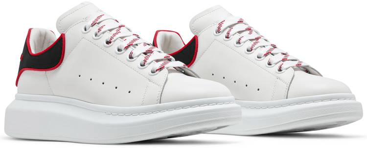 Giày Alexander McQueen Oversized Sneaker 'White Lust Red' 625156-WHXMT-9183 - Ảnh 5