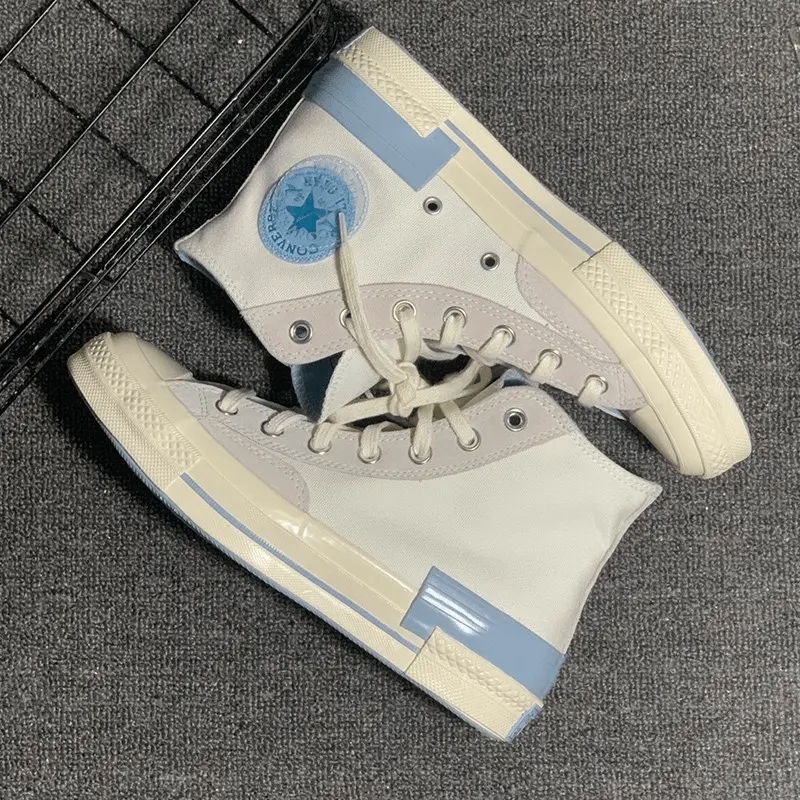 Alternative view of Giày Converse Chuck 70 High 'White Blue' 173100C