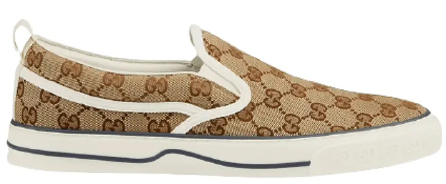 Giày Gucci Tennis 1977 Orignal GG 'Beige Ebony' 643489-2HK30-9761