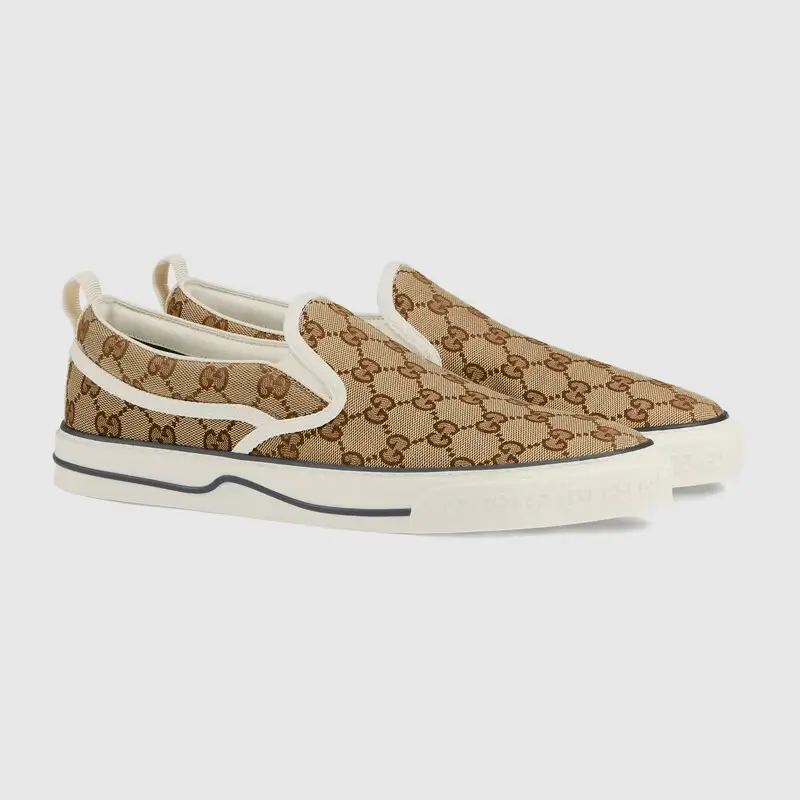 Alternative view of Giày Gucci Tennis 1977 Orignal GG 'Beige Ebony' 643489-2HK30-9761
