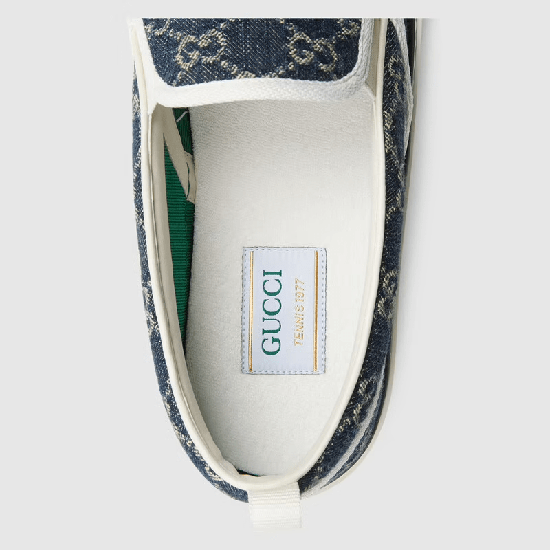 Giày Gucci Men's Tennis 1977 Slip-on sneaker 643489-2KQ20-4465 - Ảnh 6