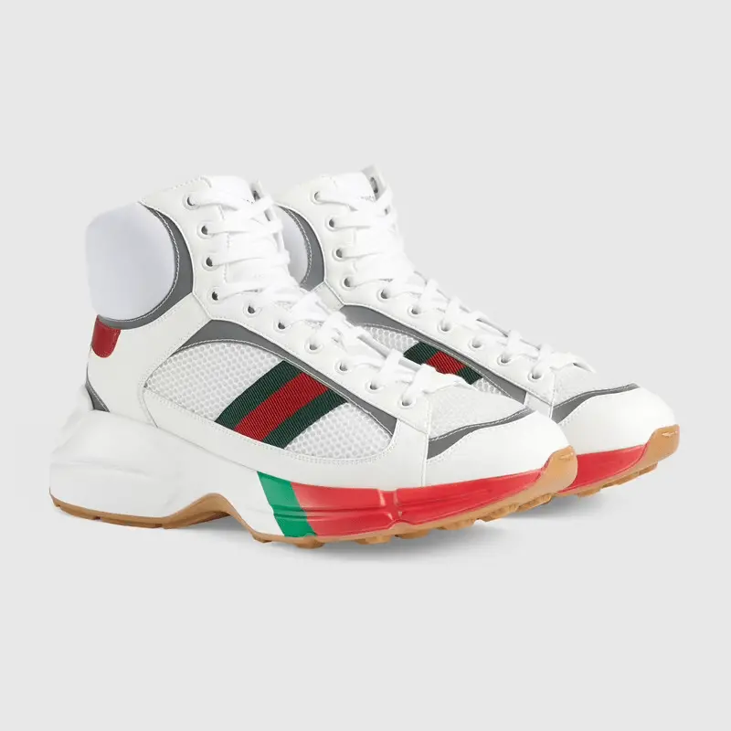 Alternative view of Giày Gucci Men's Rhyton high-top sneaker 643495-2H070-9079