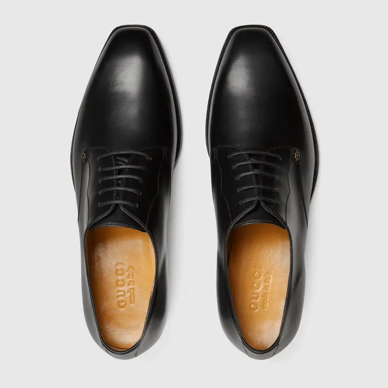 Giày Gucci Men's Lace-up shoe 643621-06F00-1000 - Ảnh 3