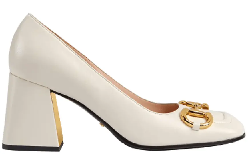 Giày Gucci Mid-heel Pump with Horsebit 643886-C9D00-9022