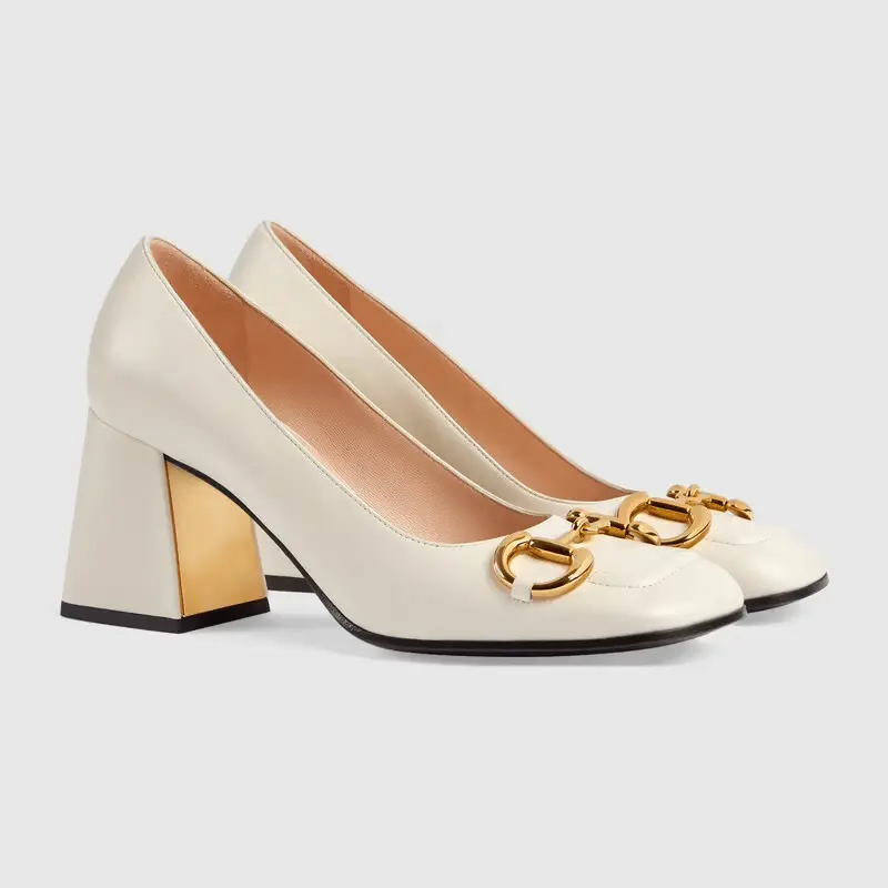 Alternative view of Giày Gucci Mid-heel Pump with Horsebit 643886-C9D00-9022
