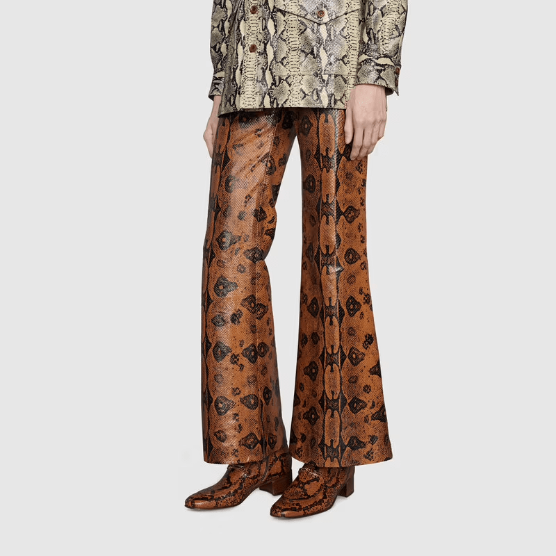 Giày Gucci Boot With Interlocking G Chain 644728-19Y00-7728 - Ảnh 5