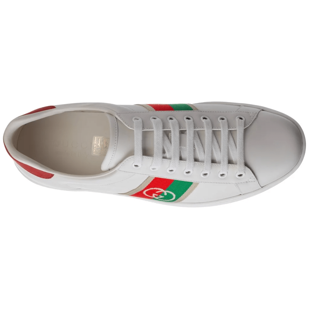 Giày Gucci Interlocking G Web Ace 6447491XGM0-9063 - Ảnh 2