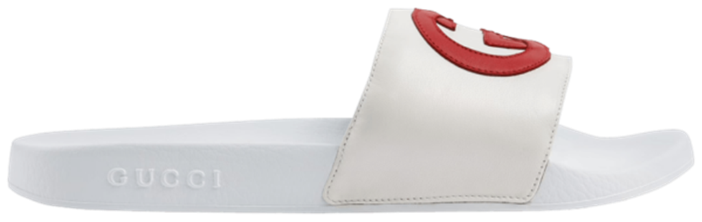 Dép Gucci Slide 'Interlocking G White' 644756-0R0F0-9083
