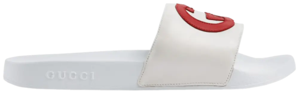Dép Gucci Slide 'Interlocking G White' 644756-0R0F0-9083