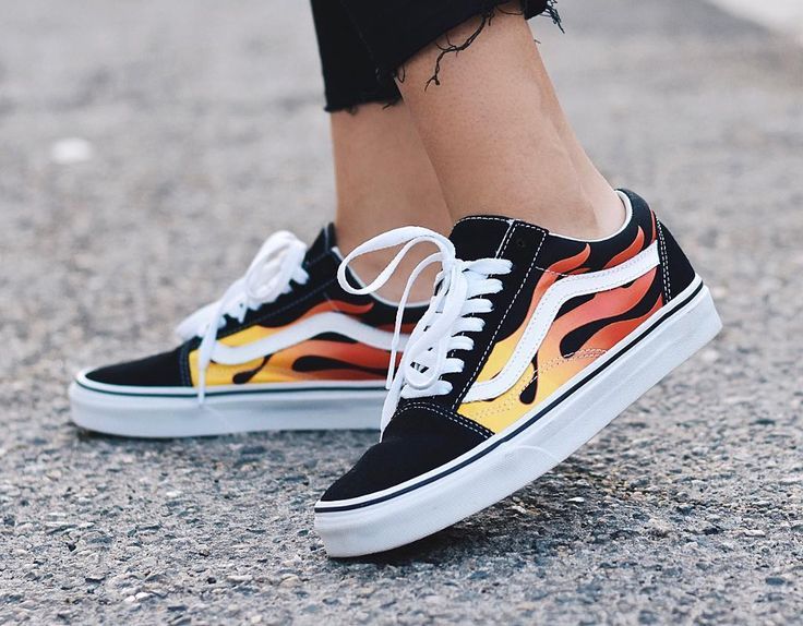Giày Vans Old Skool 'Flame' VN0A38G1PHN1 - Ảnh 3
