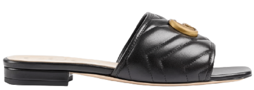 Giày Gucci Women's Slide with Double G 646169-BKO60-1000