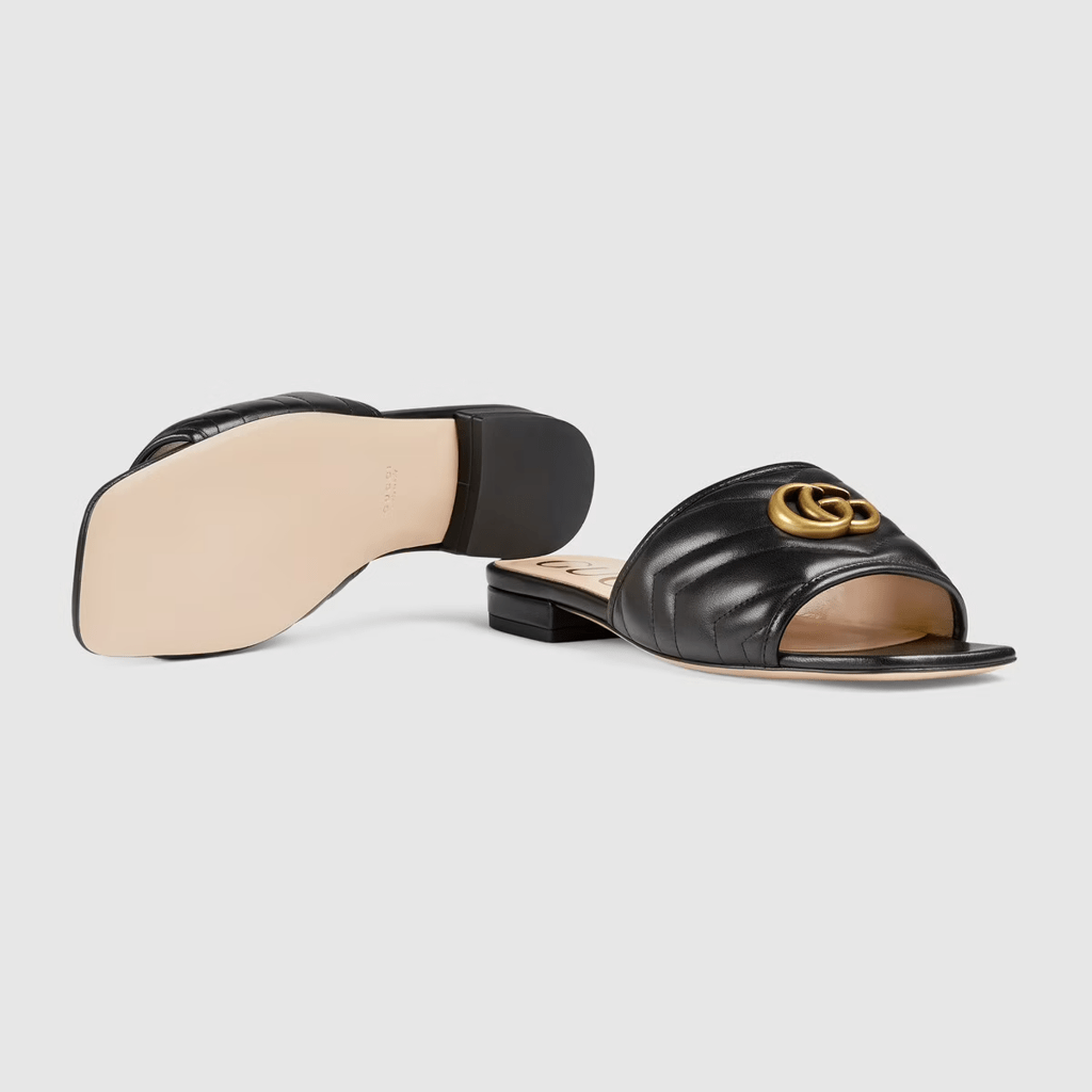 Giày Gucci Women's Slide with Double G 646169-BKO60-1000 - Ảnh 4