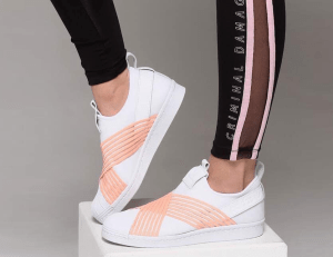 Alternative view of Giày Adidas Wmns Superstar Slip On 'Clear Orange' D96704