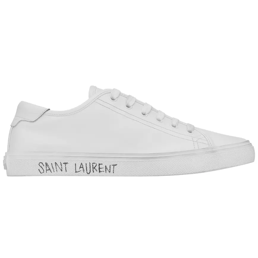 Giày Saint Laurent Malibu Low 'Optic White' 649250-00NG0-9030