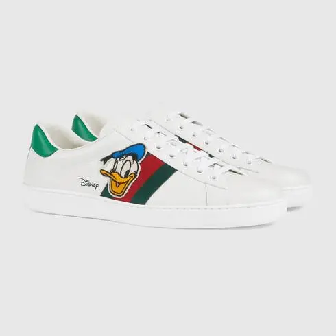 Alternative view of Giày Disney x Gucci Ace 'Donald Duck Patch' 649399-1XG60-9114