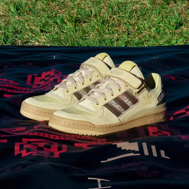 Giày Adidas Orginals Forum Low 'Beige' HQ4605 - Ảnh 3
