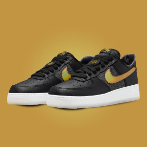 Alternative view of Giày Nike Air Force 1 Low LV8BG HH 'Black' FN6977-010