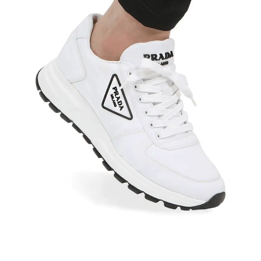 Alternative view of Giày Prada Frax-01 Sneakers 'White' 4E3576-3LFV-F0009