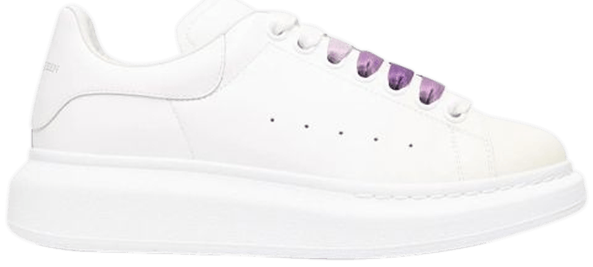 Giày Alexander McQueen Wmns Oversized Sneaker 'White Violet' 650791-WHZ4N-9104
