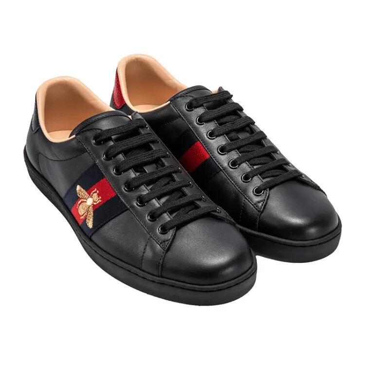 Giày Gucci Ace Embroidered 'Black Bee' 429446-A38G0-1284 - Ảnh 4