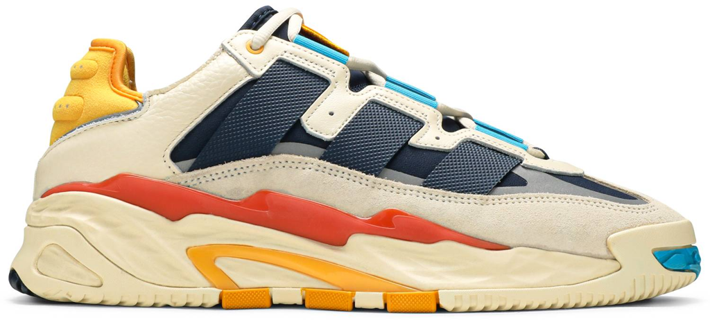 Giày Adidas Niteball 'Cream White Cyan' FV4842