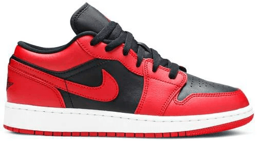 Giày Nike Air Jordan 1 Low GS 'Reverse Bred' 553560-606