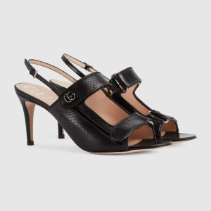 Alternative view of Giày Gucci Women's Sandal with Mini Double G ‎655415-04JT0-1000