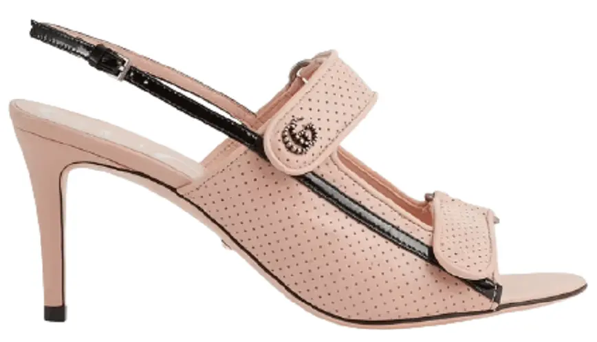 Giày Gucci Women's Sandal with Mini Double G 655415-04JT0-6764