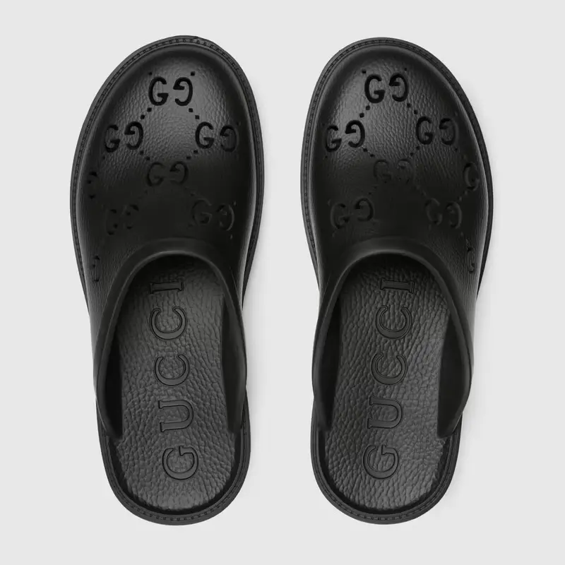 Dép Gucci Slip On Sandal 'Black' 655517-JFB00-1000 - Ảnh 6
