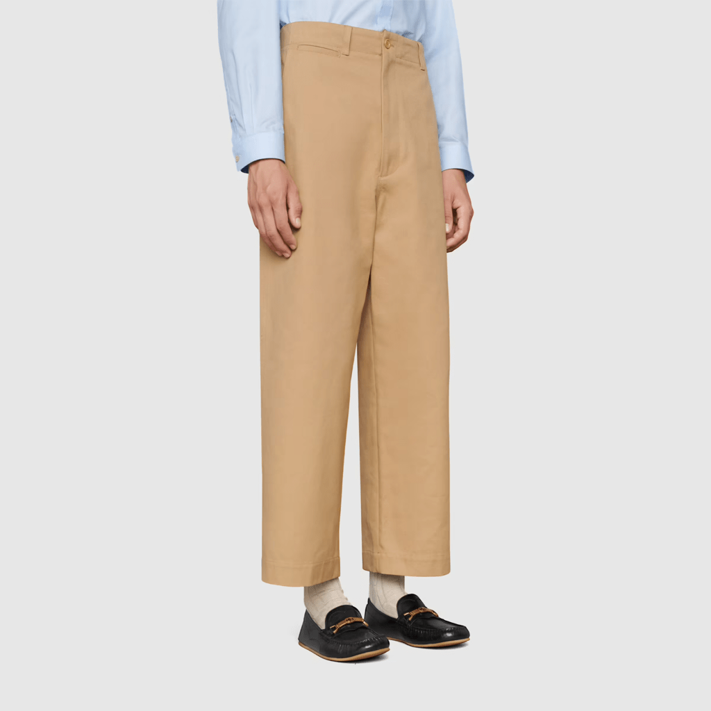 Giày Gucci Men's Loafer with Interlocking G Horsebit 655519-1XO00-1000 - Ảnh 6