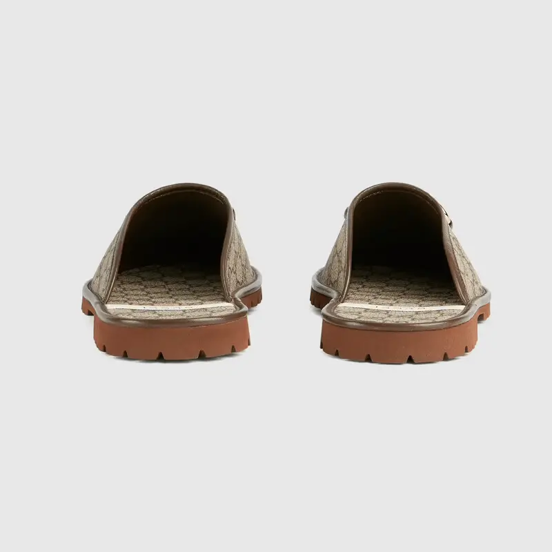 Giày Gucci Men's slipper with Horsebit 655571-96G60-9762 - Ảnh 5