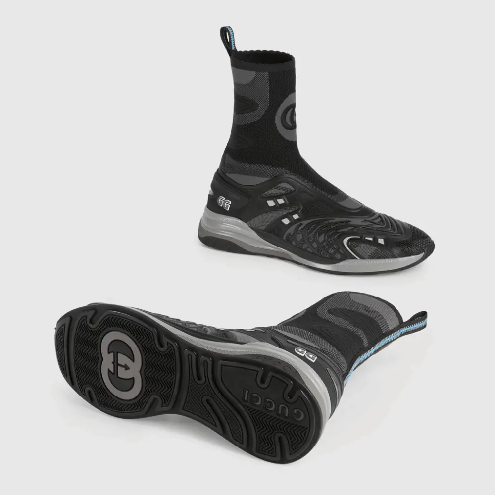 Giày Gucci Ultrapace R Mid-top sneaker 655738-2TK10-8895 - Ảnh 3