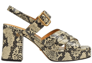 Giày Gucci Women's Python Print Sandal 656383-19Y00-9719