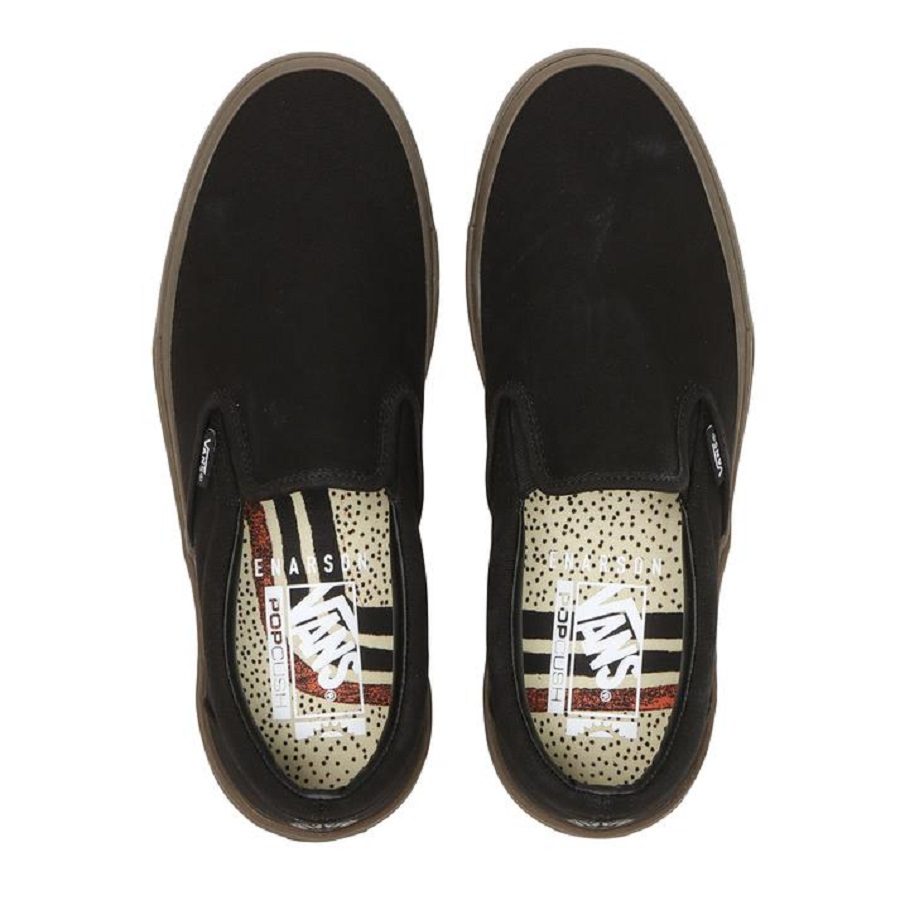 Giày Vans BMX Slip-on X Dennis Enarson 'Black' VN0005V1BMV - Ảnh 3