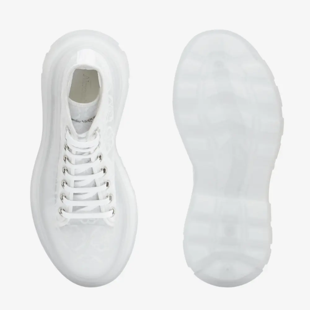 Giày Alexander McQueen Tread Slick Transparent 658086-W4Q32-9337 - Ảnh 4