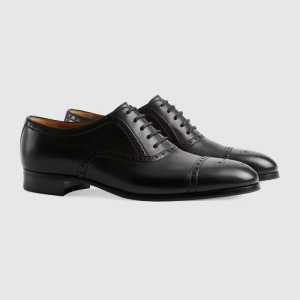 Alternative view of Giày Gucci Men's Shoe With Brogue Details 658215-1W600-1000