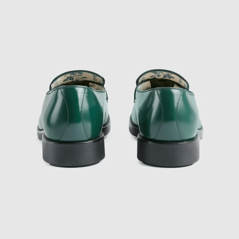 Giày Gucci Men's loafer with Interlocking G 658224-10R30-3154 - Ảnh 3