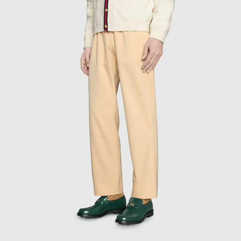 Giày Gucci Men's loafer with Interlocking G 658224-10R30-3154 - Ảnh 6