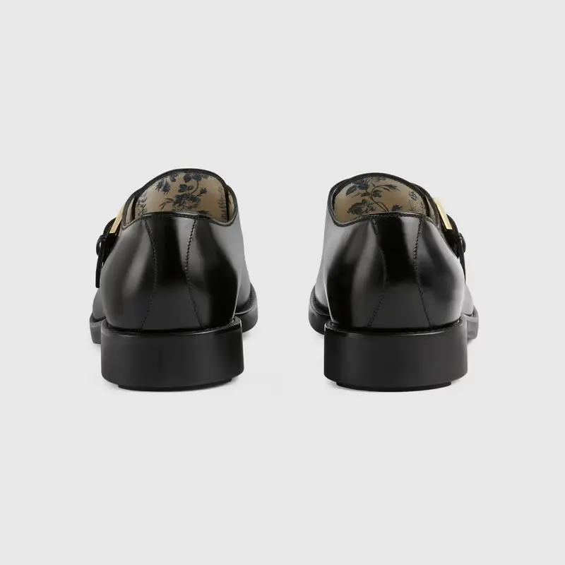 Giày Gucci Men's loafer with Buckle 658235-10R00-1000 - Ảnh 3