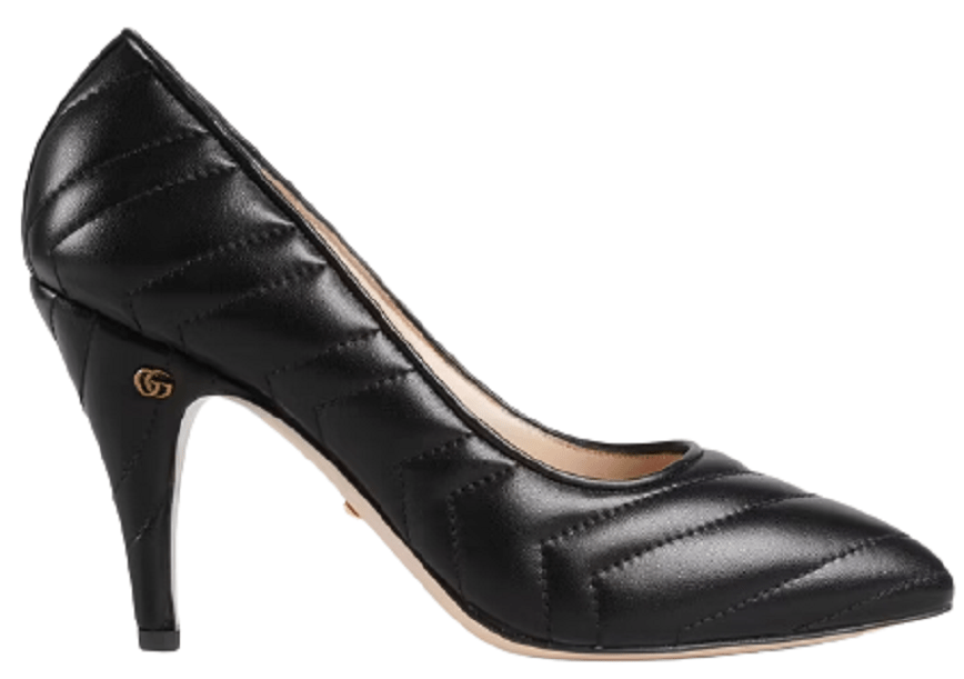Giày Gucci Womens Matelassé Pump 658374-BKO00-1000
